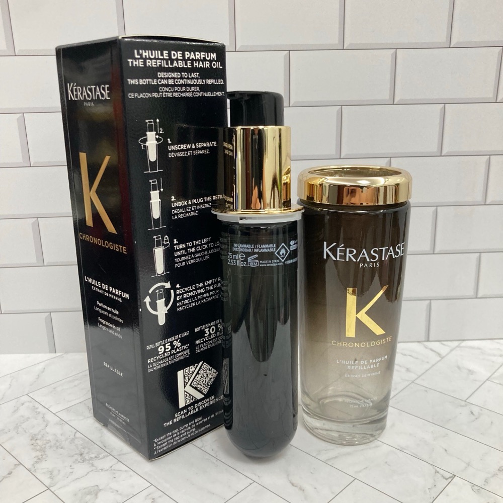 新版卡詩髮油黑色75ml-細節圖3