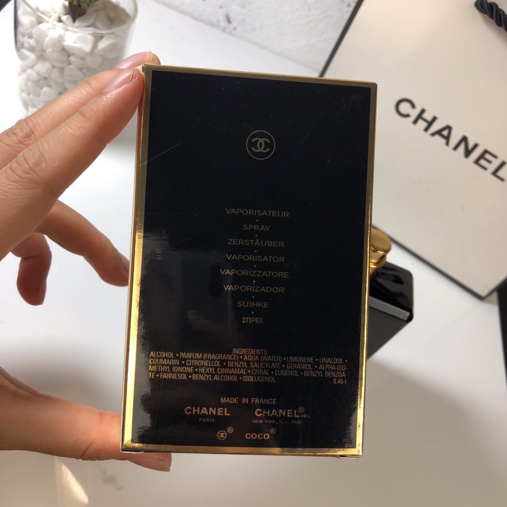 現貨～Chanel/香奈兒可可小姐黑色女士香水COCO100ml-細節圖8