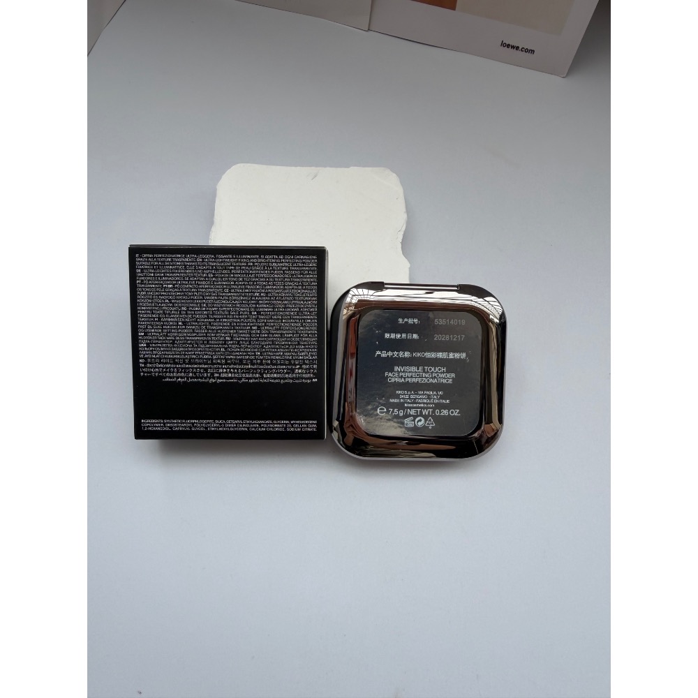 KIKO白色水蓮花蜜粉餅7.5g-細節圖2