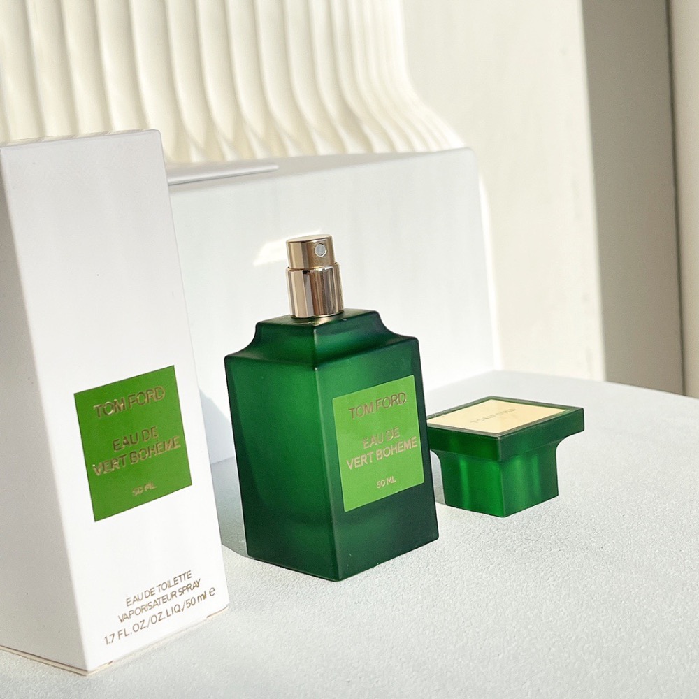 tf綠意時光tom ford 限定綠瓶  vert boheme 綠意時光香水50ml-細節圖7