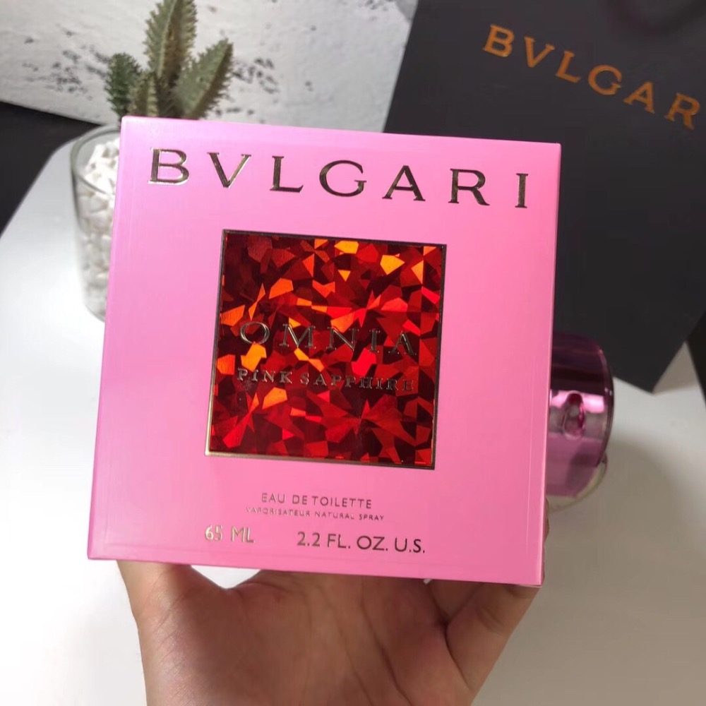 Bvlgari/寶格麗 Pink Sapphire粉晶女士香水65ml-細節圖7