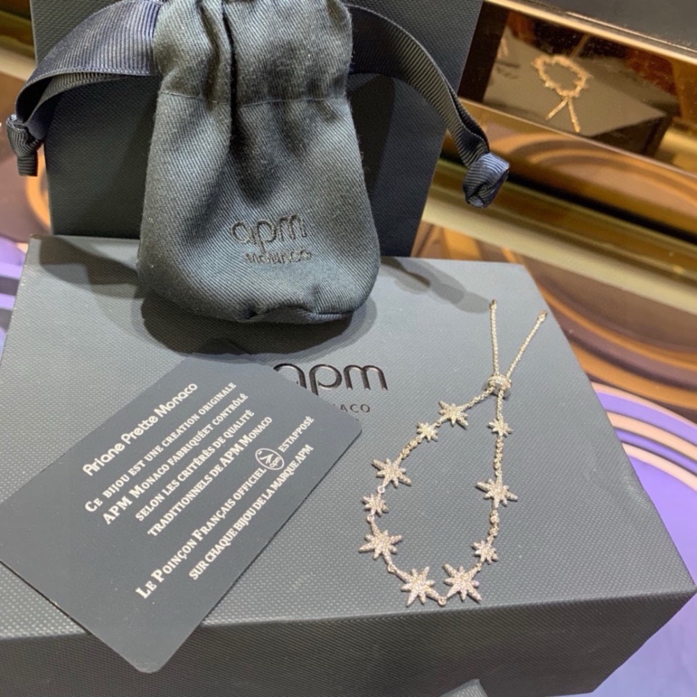 APM Monaco新品多流星銀手鍊-細節圖2