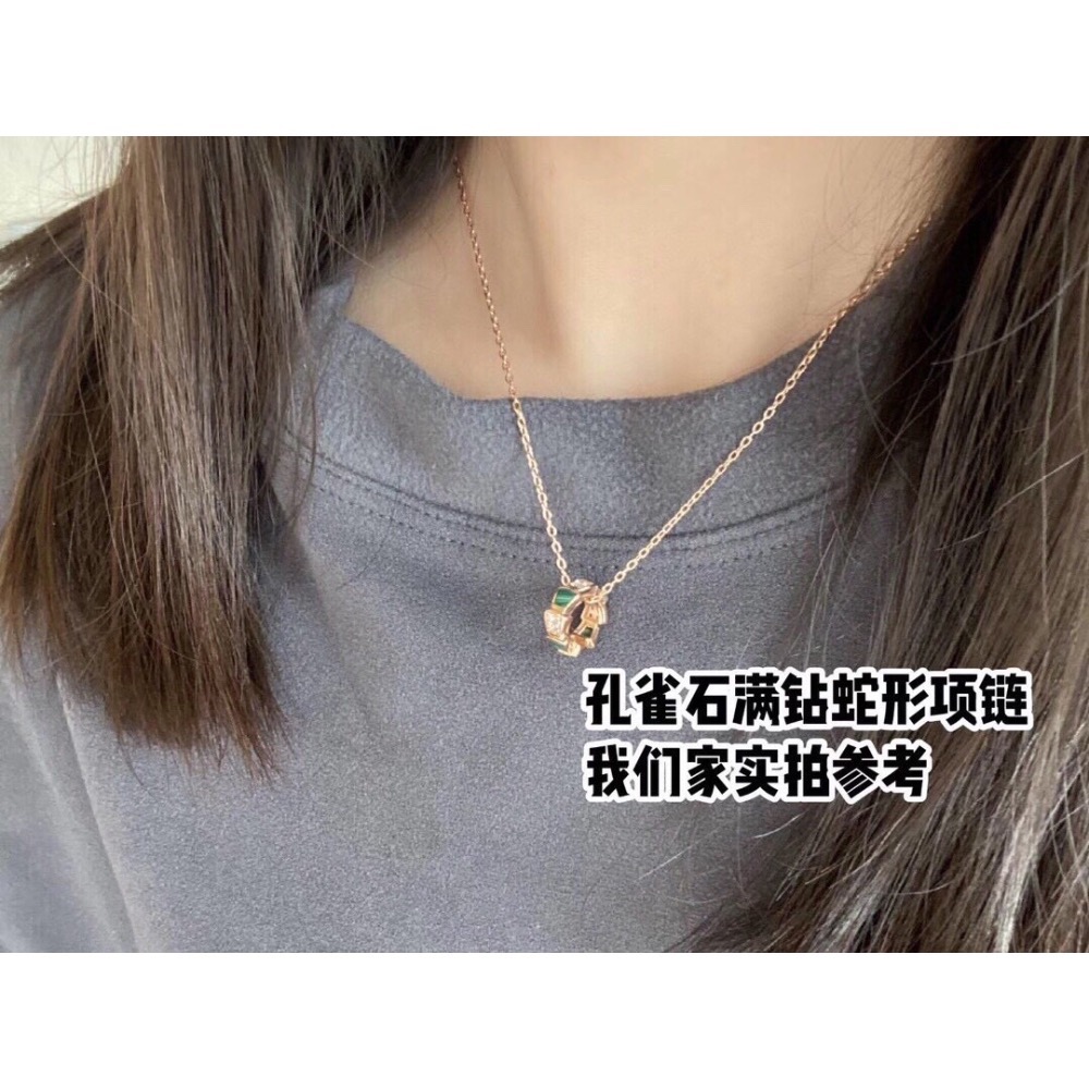 😘【精工版本】寶格麗serpenti 糸列蛇骨項鍊-細節圖7