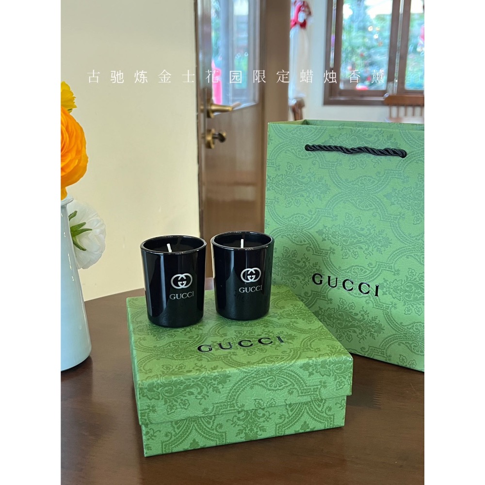 古馳煉金士花園限定蠟燭香薰套組-細節圖3