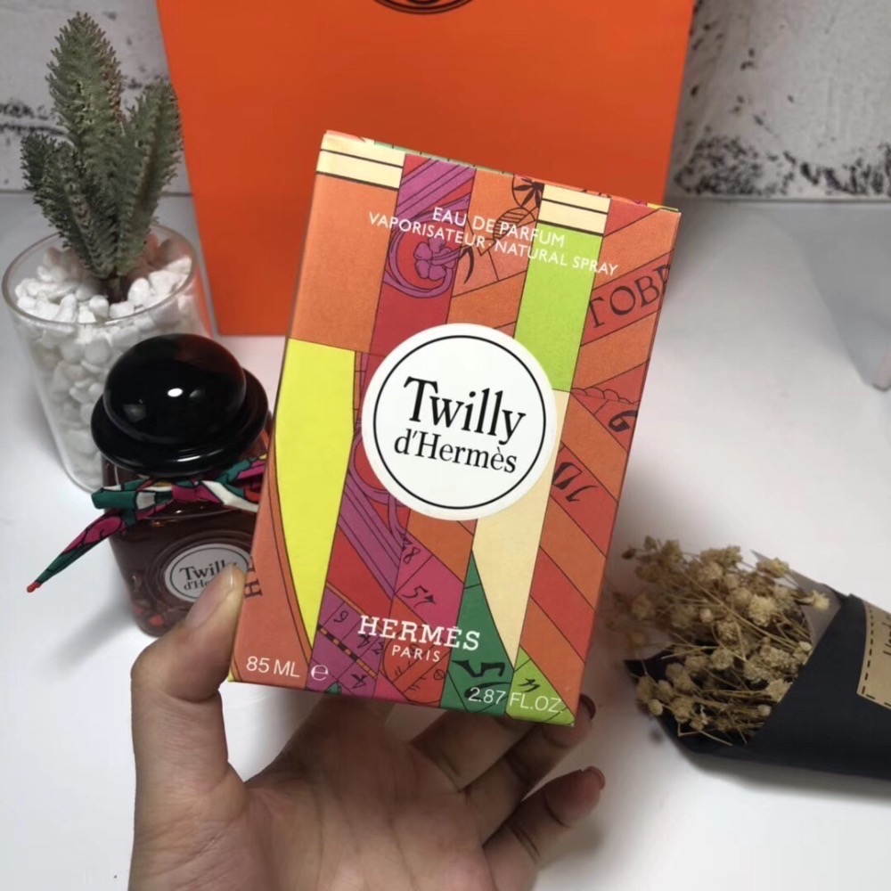 💥現貨～愛馬仕絲巾女士濃香黑蓋85ml-細節圖5