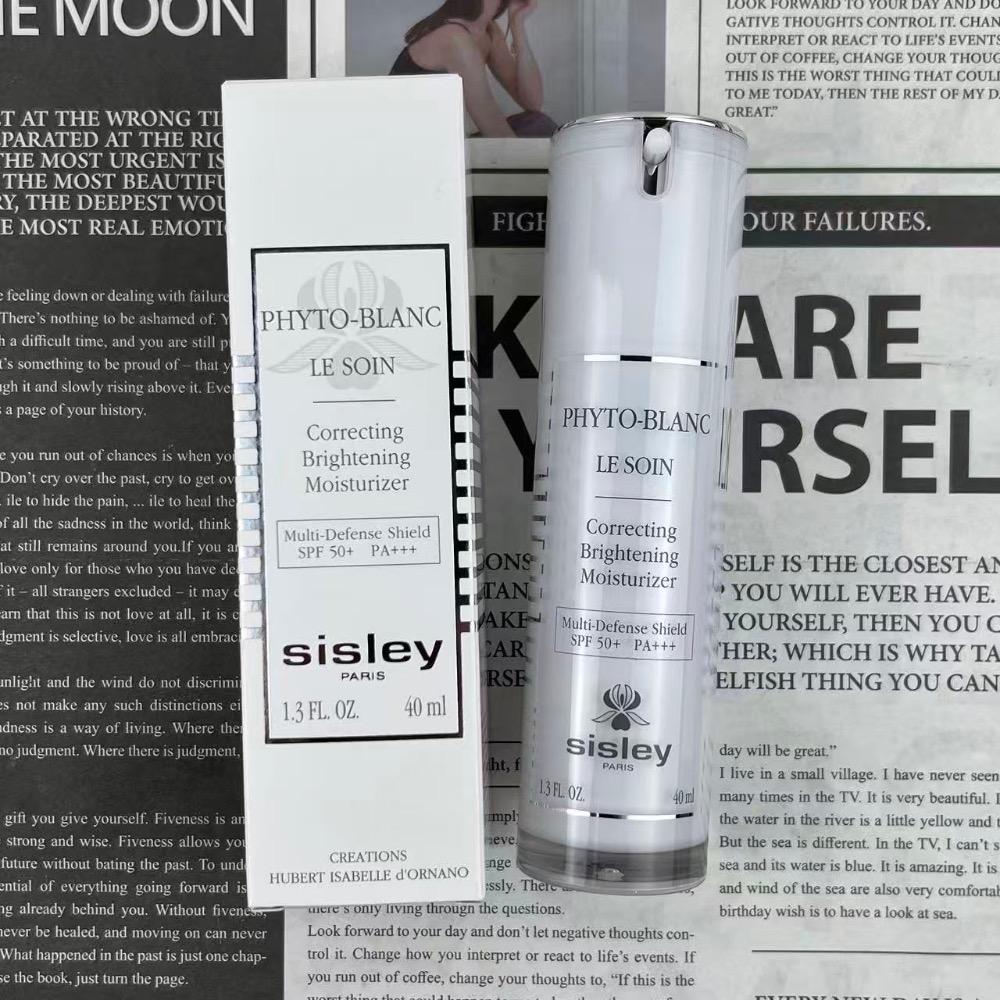 2026《新品上市》sisley希思黎鑽白瓶煥白潤澤防護乳SPF50+多效防曬40ml-細節圖2