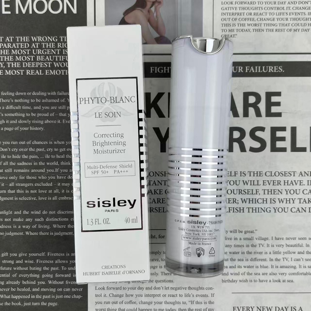 2026《新品上市》sisley希思黎鑽白瓶煥白潤澤防護乳SPF50+多效防曬40ml-細節圖4