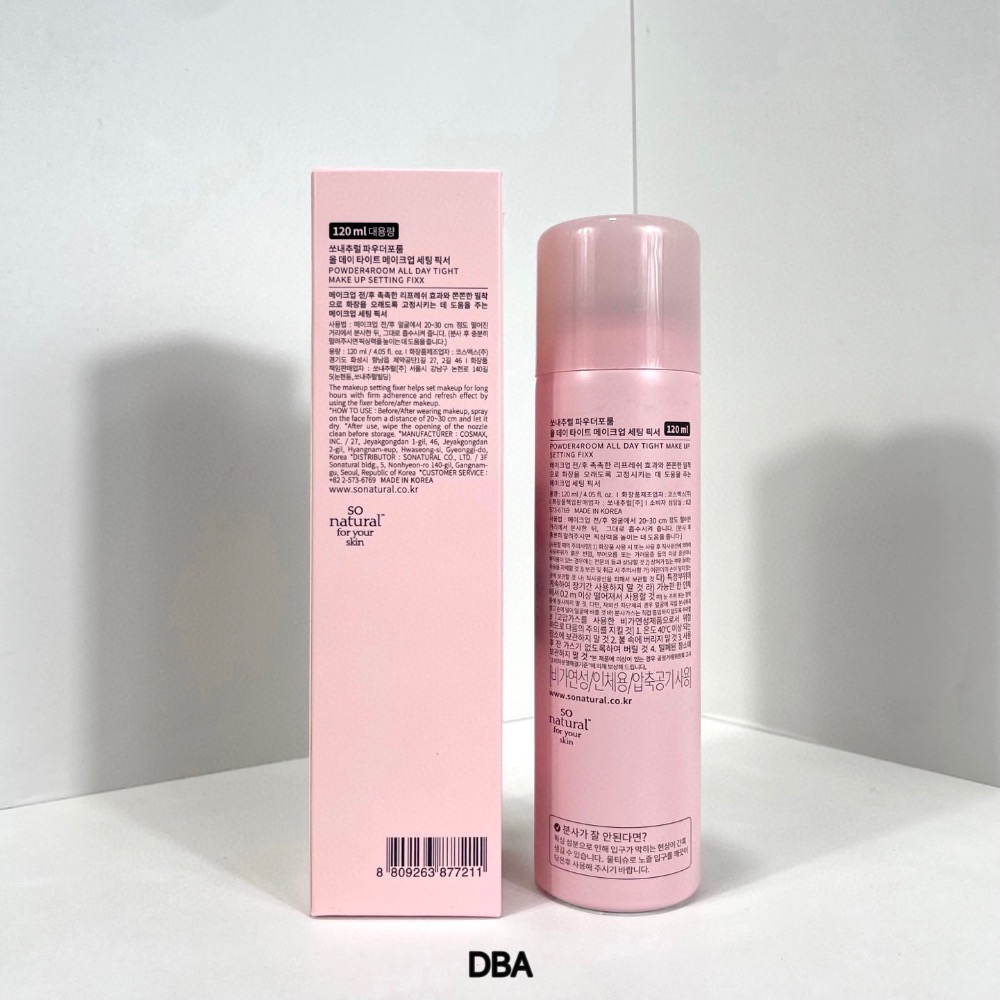 特價～韓國FIXX定妝噴霧120ml*2-細節圖2