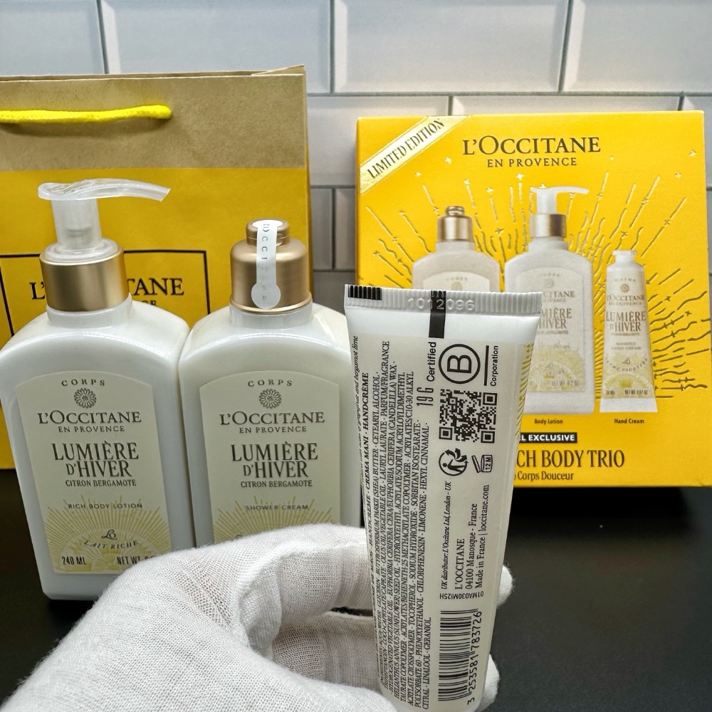 新品～歐舒丹乳木果午後柑橘三件套-細節圖3