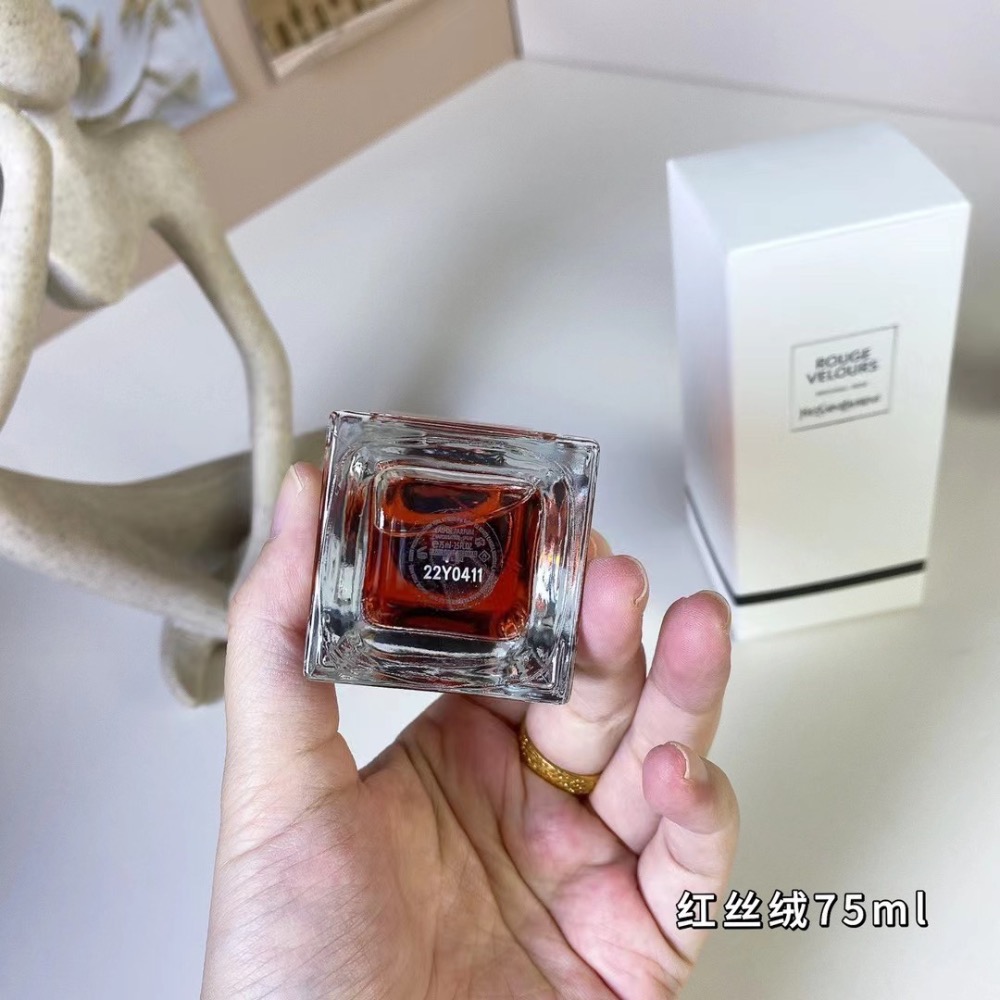 💥YSL聖羅蘭高定衣典系列-紅絲絨75ml-細節圖3