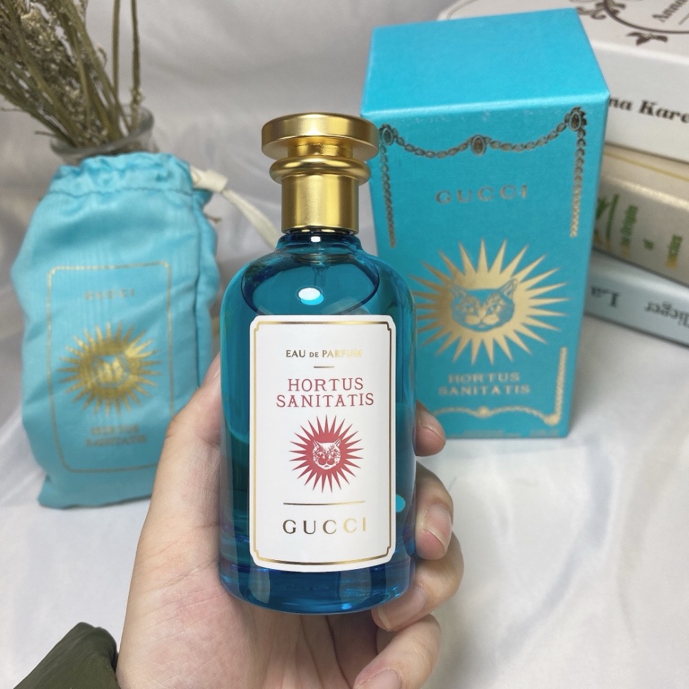 💥Gucci古馳 煉金士花園香水-健康花園Hortus Sanitatis紙莎草和雪松100ml-細節圖2