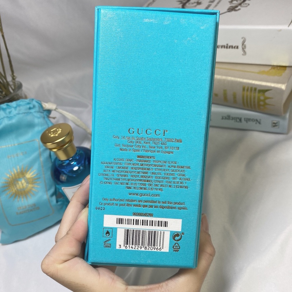 💥Gucci古馳 煉金士花園香水-健康花園Hortus Sanitatis紙莎草和雪松100ml-細節圖7