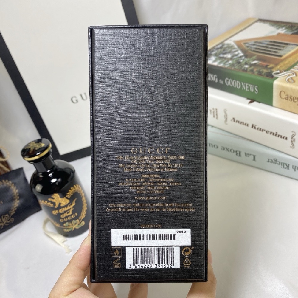 💥古馳煉金士花園系列香水100ml！味道：午夜漫步。-細節圖8