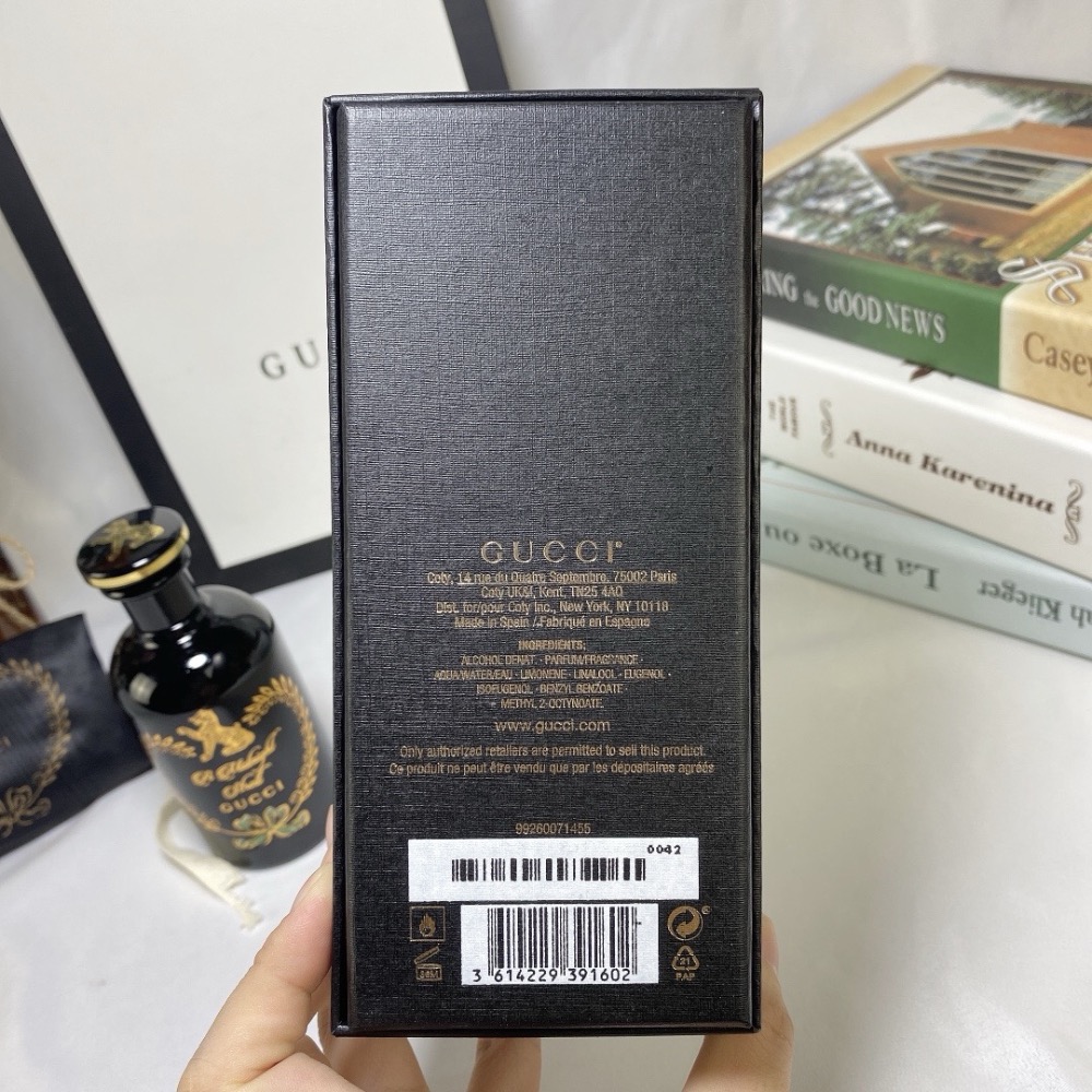 💥古馳煉金士花園系列香水100ml！味道：午夜漫步。-細節圖8