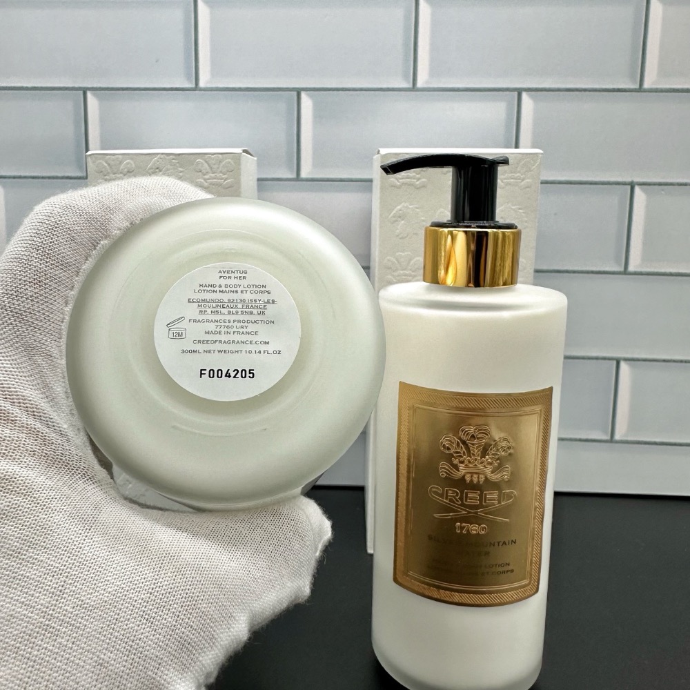 💥Creed銀色山泉男/女（沐浴露/身體乳）300ml-細節圖3
