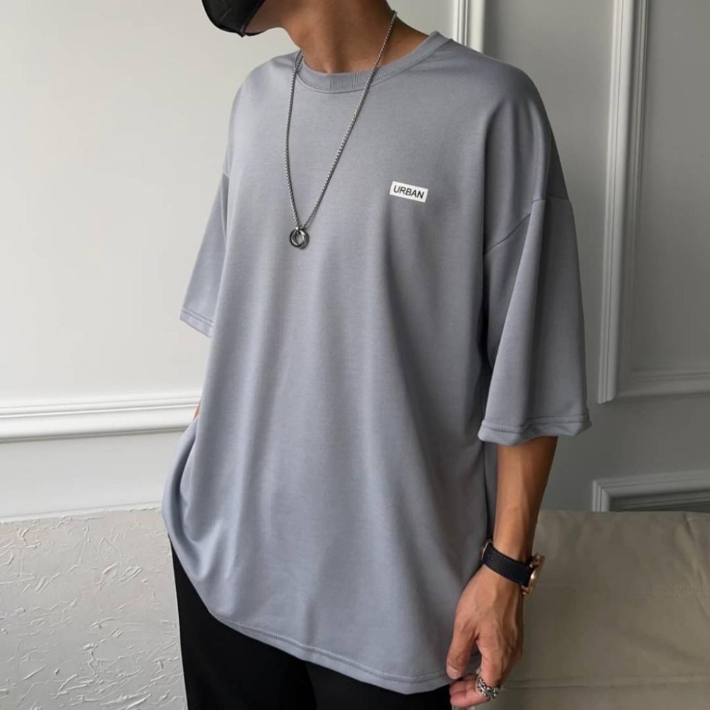 ⚡opbrand_shop⚡OVVINTAGE 幻影 短袖 復古 標語 落肩 寬鬆 情侶 男 女 T 上衣 短T-細節圖5