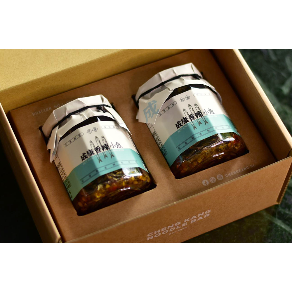 禮盒-香辣小魚二瓶