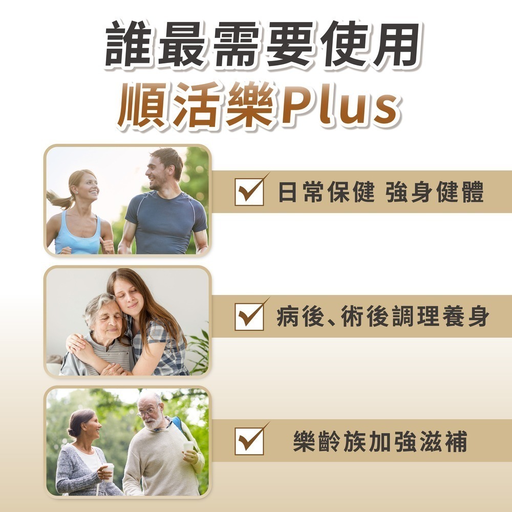 【滋養強化】順活樂PLUS膠囊(60顆) 褐藻醣膠 葡聚醣-細節圖3