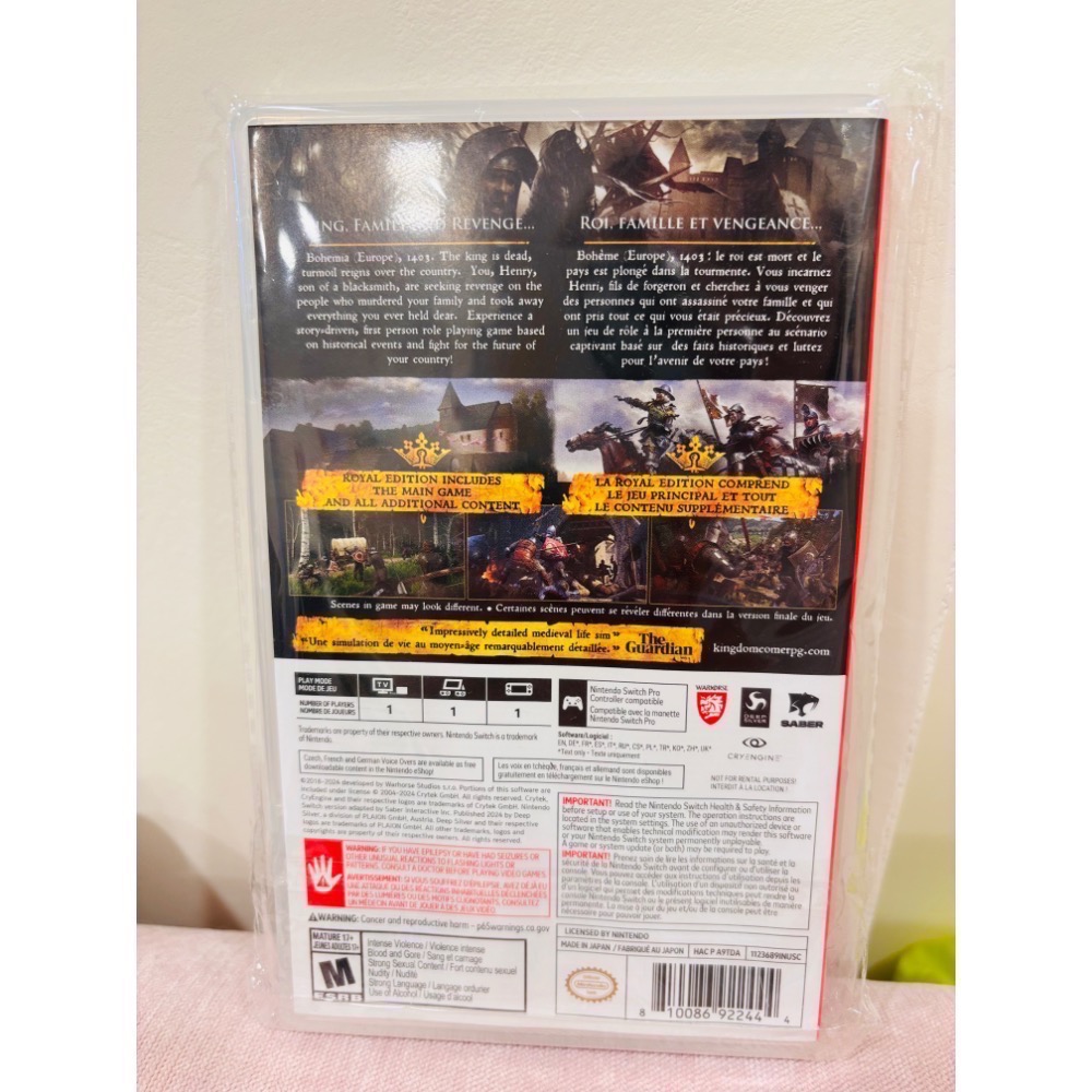 NS Switch 天國降臨 救贖 皇家版 中文版 遊戲片-細節圖2