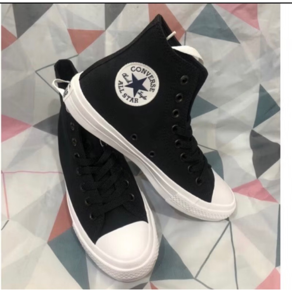 ￼零碼出清特價790元售完斷貨Converse Chuck Taylo All Star II高筒經典款男女150143-細節圖3