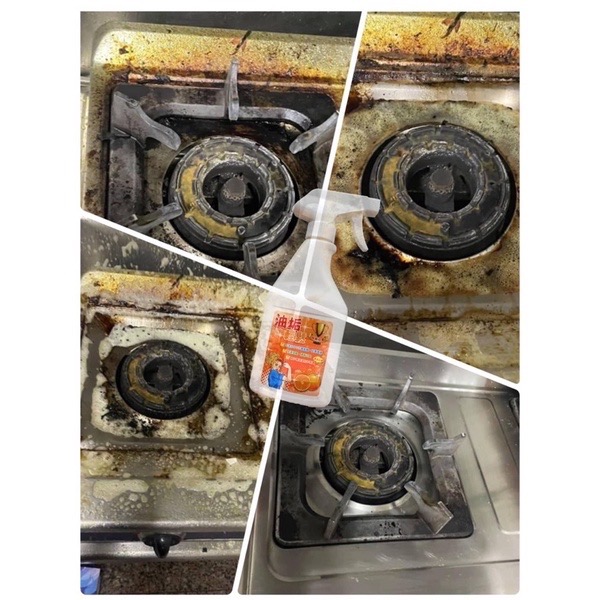 ￼👍廚房油垢輕鬆 油垢 油污 抽油煙機 灶台 神明廳煙油 玻璃油 陳年油垢 去污去漬🔥現貨🔥輕輕鬆鬆一瓶搞定’.-細節圖3