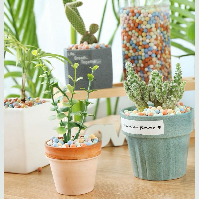 【台灣現貨】彩色陶粒 陶粒 陶碳球 彩色鋪面 水耕栽培介質 陶炭土 盆栽鋪面 無土栽培 植栽陶粒 花盆 多肉石 多肉土-細節圖6