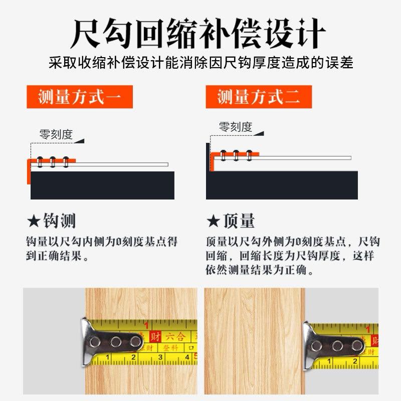 【現貨免運】魯班尺 鋼捲尺 文公尺 吉凶尺 丈量尺 木工捲尺 台尺 量尺 工程尺 皮尺 伸縮捲尺 風水尺 捲尺 鐵尺-細節圖6