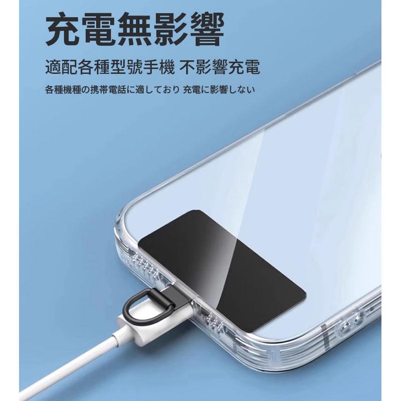 【台灣現貨】不鏽鋼手機墊片 掛繩夾片 超薄手機墊片 手機掛繩 手機背夾 吊繩掛片 手機掛繩墊片 背帶固定片-細節圖4