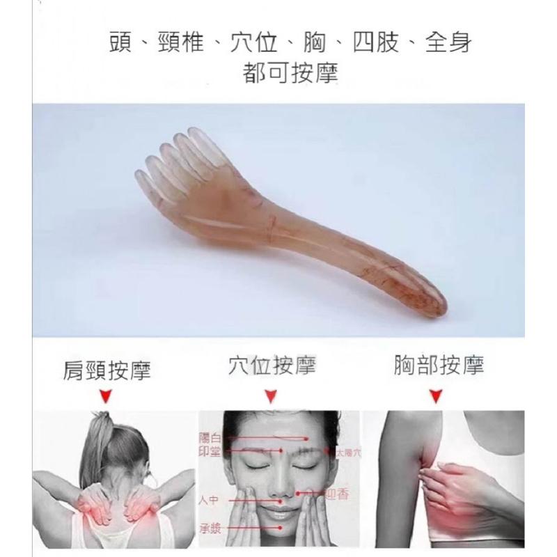 【台灣現貨】五抓按摩器 按摩梳 刮痧板 經絡按摩 頭皮按摩 撥筋棒 穴道按摩 按摩板 頭部腳底按摩 按頭神器-細節圖2
