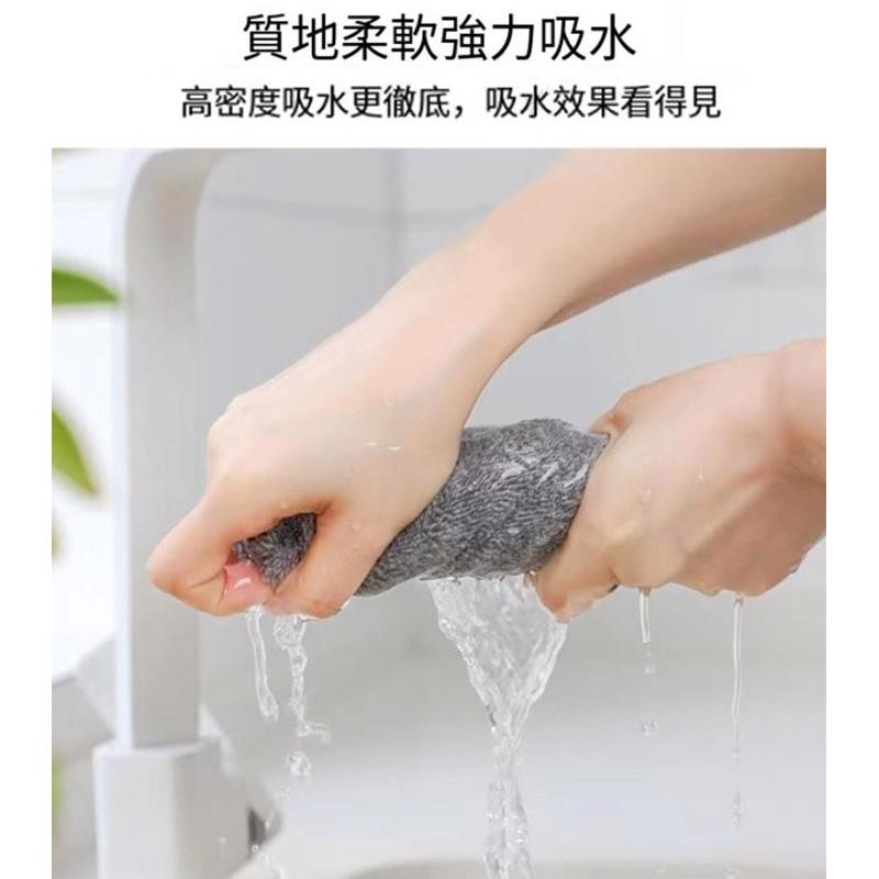 【領卷免運】日式竹炭抹布 吸水抹布 抹布 清洗 廚房抹布 纖維抹布 吸水巾 去污抹布  地板方巾 吸油布 竹炭 吸水怪-細節圖5