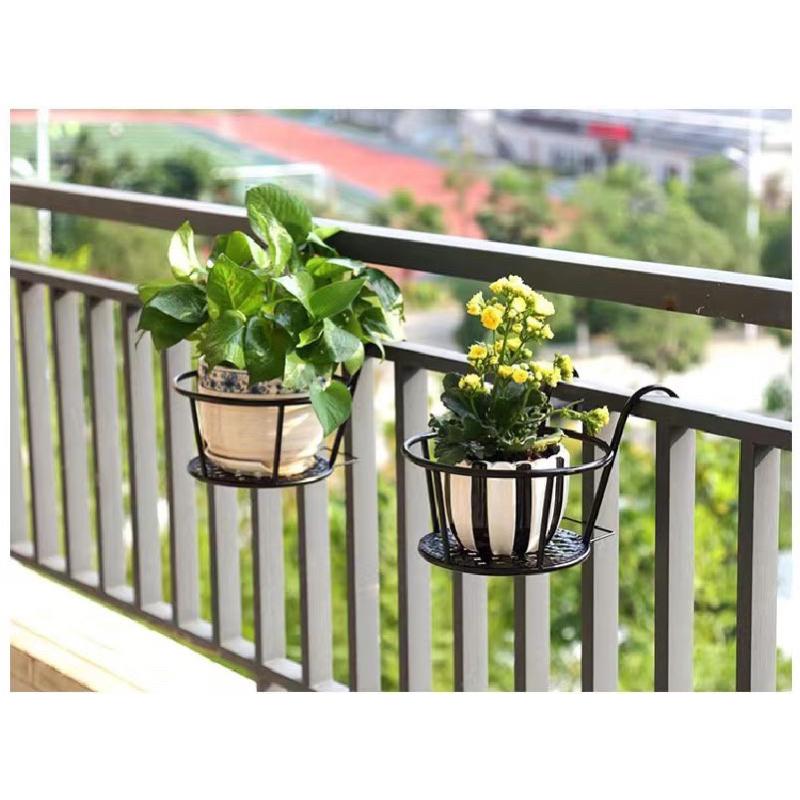 懸掛式花盆架 掛式花架 盆栽掛架 多肉花架 園藝掛架 花盆掛架 單盆掛架 陽台花架 鐵窗掛架 室外花盆掛架多肉植物窗邊.-細節圖7