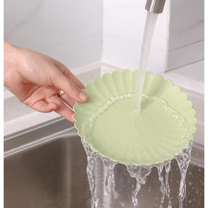 盤子 餐盤 圓盤 淺圓盤  零食盤 水果盤 點心盤 盤子 蛋糕盤 菜渣盤 菜盤 塑膠盤 耐摔盤 骨頭盤 小盤子 花邊 盤-細節圖6