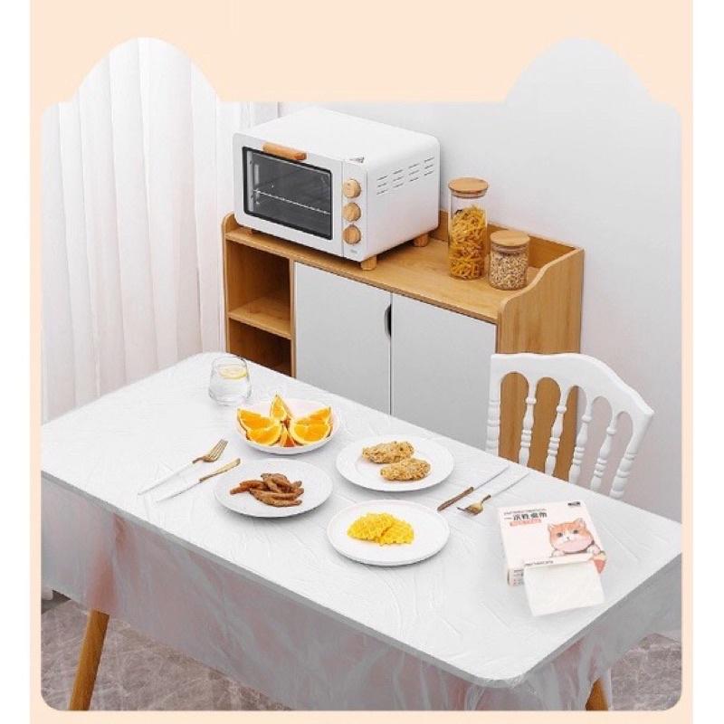 【台灣現貨】拋棄式餐桌巾 一次性桌巾 20入 拋棄式桌布 辦桌巾 防水 防油 台布 露營 聚餐🔥現貨🔥快速-細節圖3