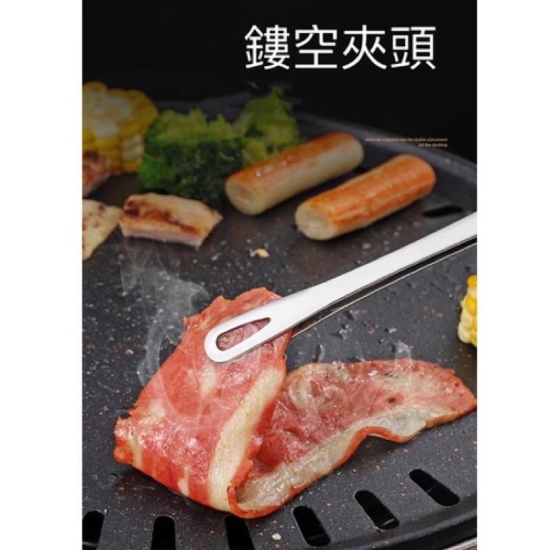 【領卷免運】夾子 料理夾 食物夾 烤肉夾 沙拉夾 麵包夾 水果夾 菜夾 煮菜夾 燒肉夾 304不鏽鋼夾 料理用具 木炭夾-細節圖3