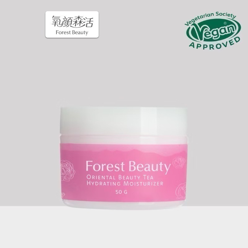 [團購商品] 氧顏森活 玫瑰美人茶多酚保濕水凝霜(50g)-細節圖4