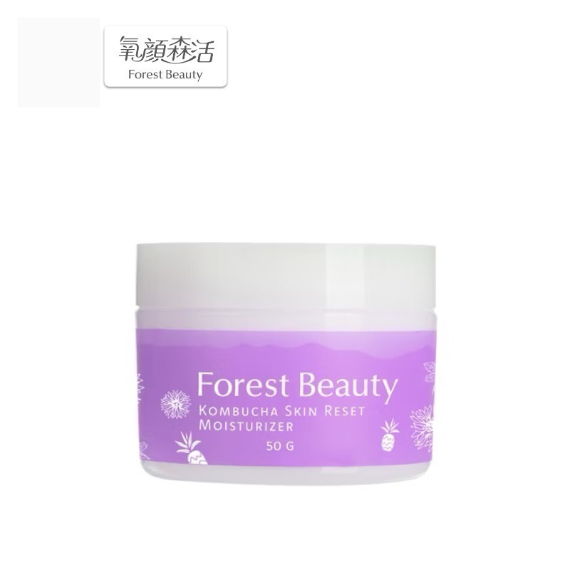 [團購商品] 氧顏森活 矢車菊康普茶機能調理水凝霜(50g)-細節圖5