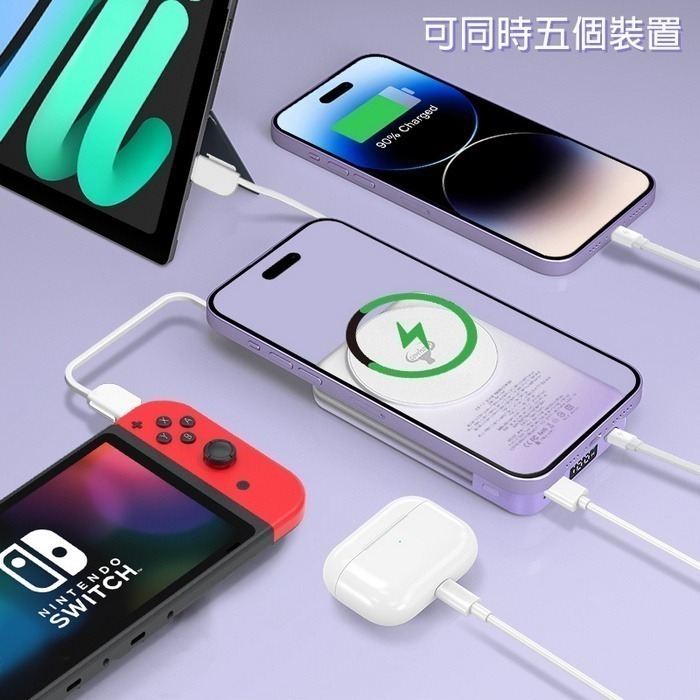 Cowhorn 牛角C02 10000mAh 無極線超高速充電35W快充行動電源-細節圖2