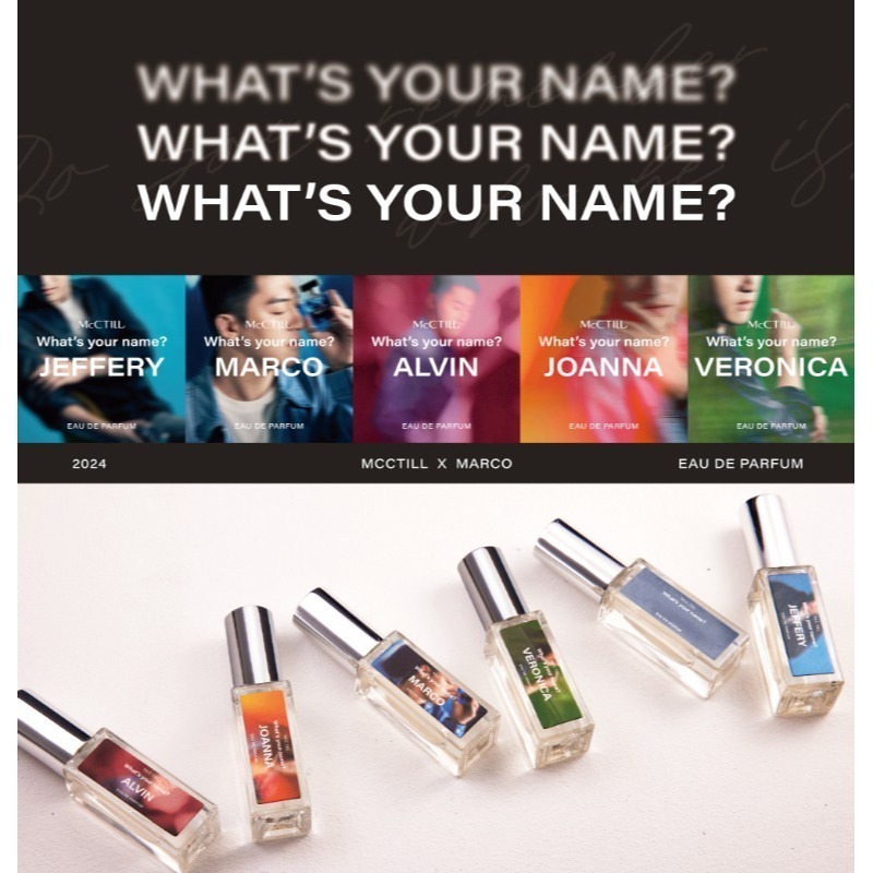 [團購商品]McCTILL美珂媞歐 你的名字系列淡香精禮盒組(5ml*6)-細節圖3