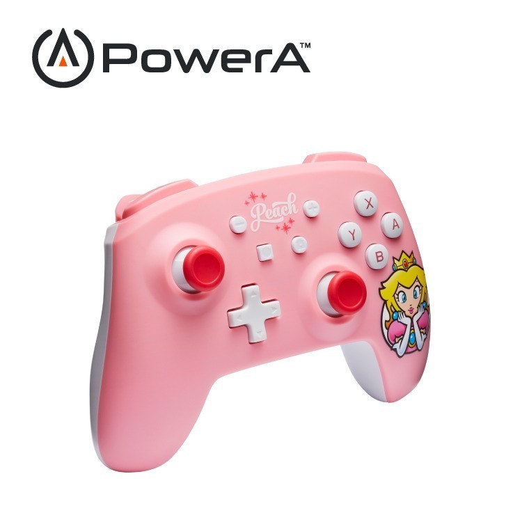 [團購商品] PowerA 任天堂官方授權 無線遊戲手把限量款 碧姬公主夢幻粉-細節圖10