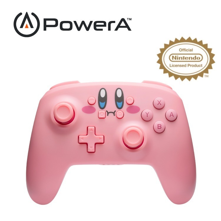 [團購商品]PowerA 任天堂官方授權 無線遊戲手把限量款 俏皮卡比-規格圖11