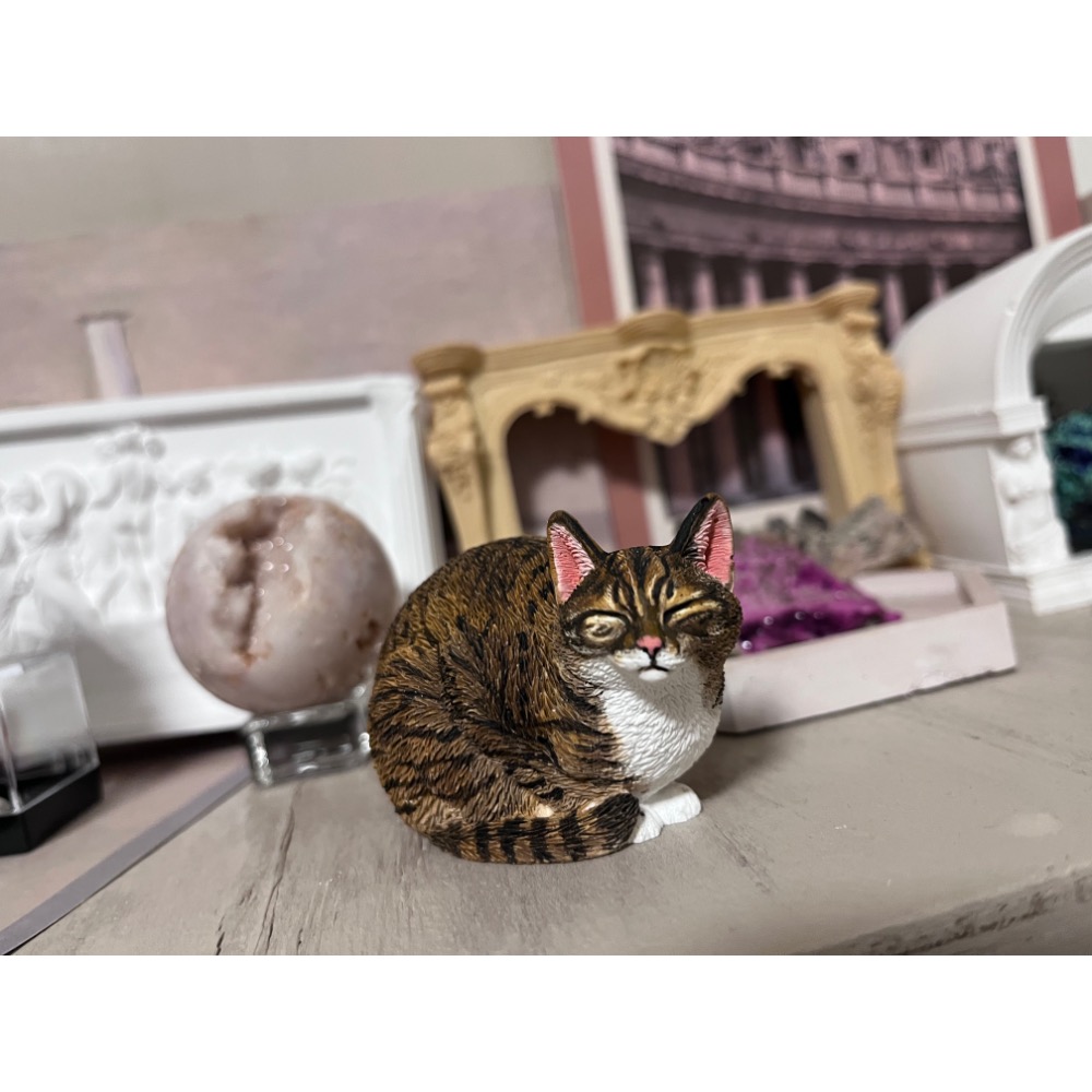 𝙷𝚞𝚒.𝟷𝟿𝟾𝟽高雄手作〘擴香石〙瞌睡貓-規格圖2