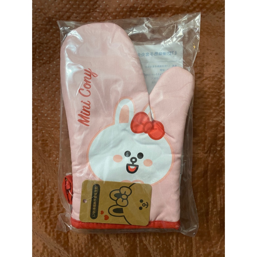 （優惠價）LINE FRIENDS 防滑隔熱手套 兔兔款-細節圖3