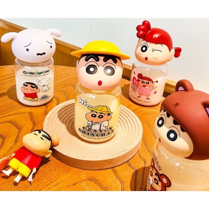 ✅全新現貨👈蠟筆小新🎈迷你公仔杯240mL/正版授權🎁-細節圖2