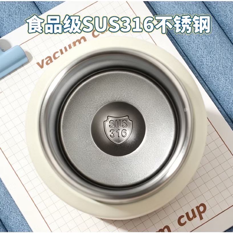 Disny迪士尼玩具總動員 便攜保溫杯 500ml 316不鏽鋼水壺 三眼怪 立體公仔杯蓋 提手繩隨身瓶 長效保溫-細節圖2