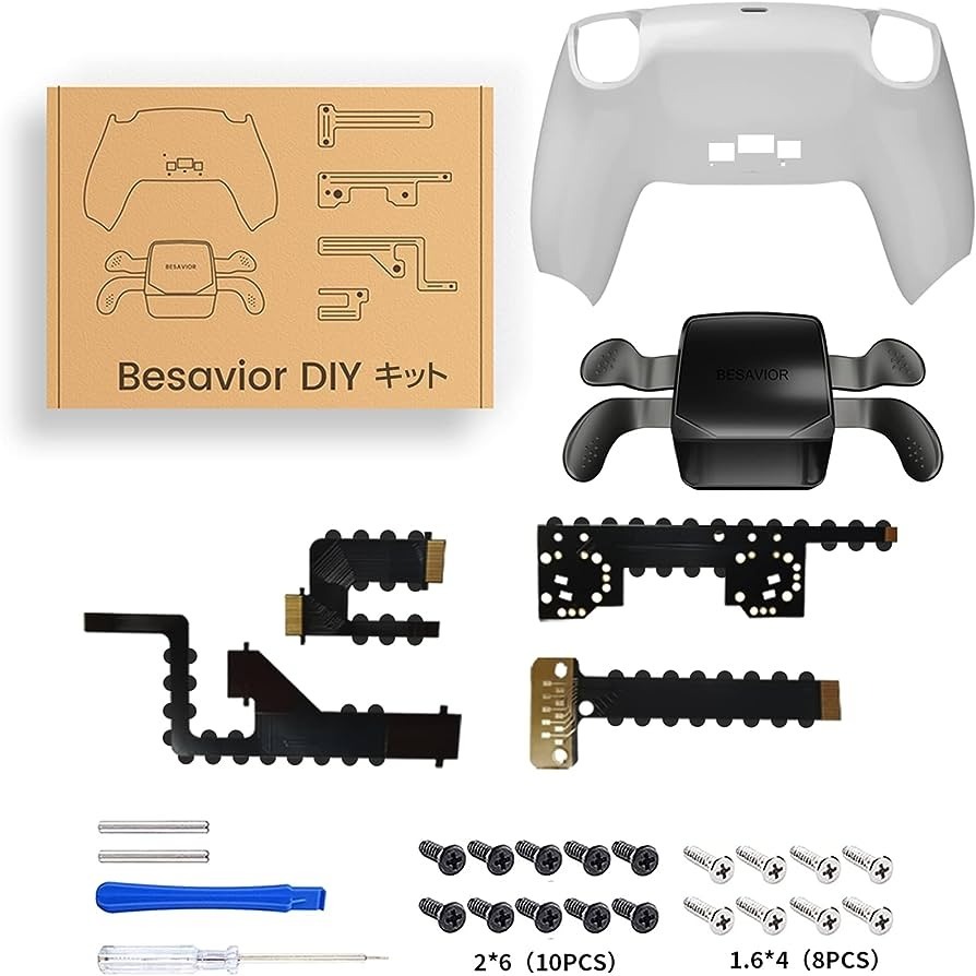 PS5 精英手把 Besavior 菁英手把 支援鍵鼠轉換器 Reasnow S1 XIM 克麥-規格圖7