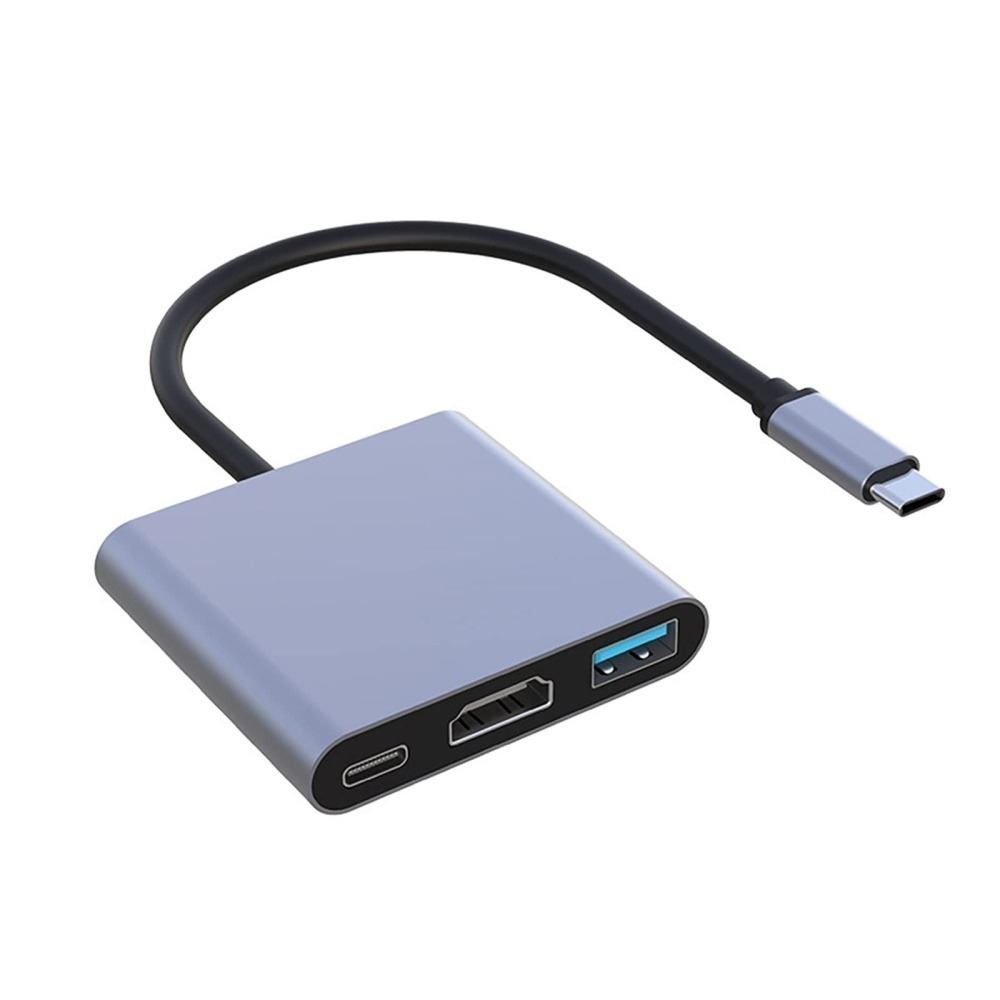 三合一 集線器 Type-c轉Hdmi+USB3.0+PD(100W充電) 支援Switch投射 多功能集線器-細節圖6