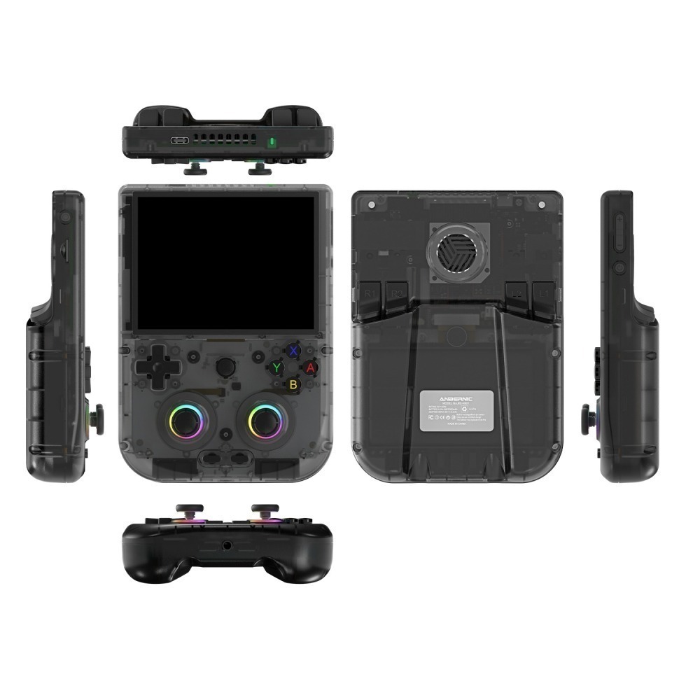RG406V 4吋IPS 安卓掌機 霍爾搖桿 可HDMI接電視 雙人搖桿 雙人遊玩 模擬器掌機-細節圖6