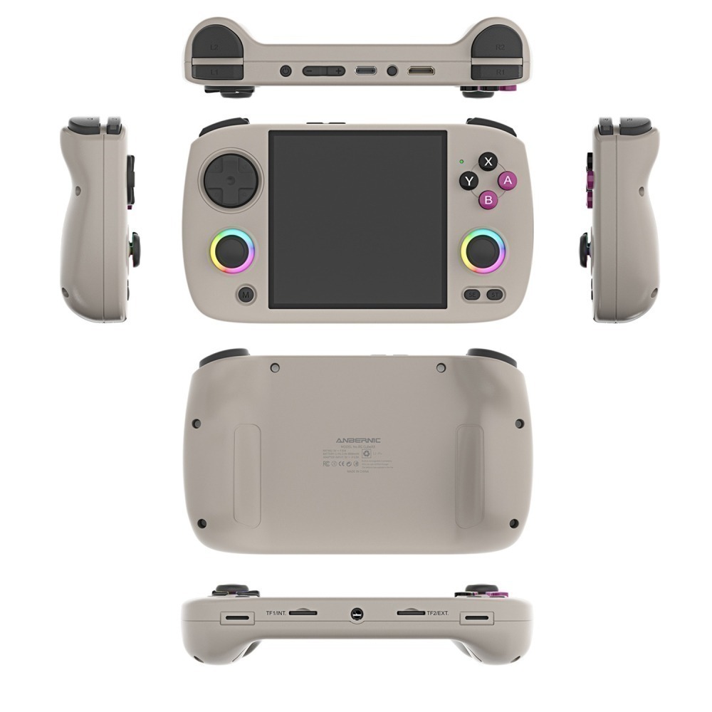 台灣現貨 安伯尼克 RG CubeXX 3.95吋 IPS螢幕 RGB燈效 左右香菇頭 模擬器 童年回憶-細節圖8