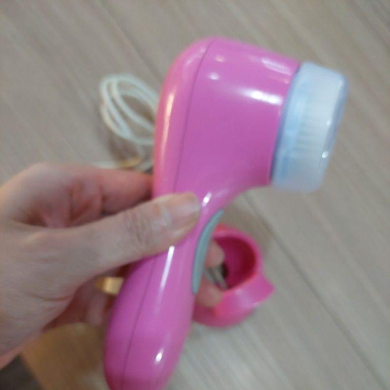 Clarion ARIA 超聲波超音波淨膚儀洗臉機桃紅色 (適用面部) 公司貨二手出清-細節圖4