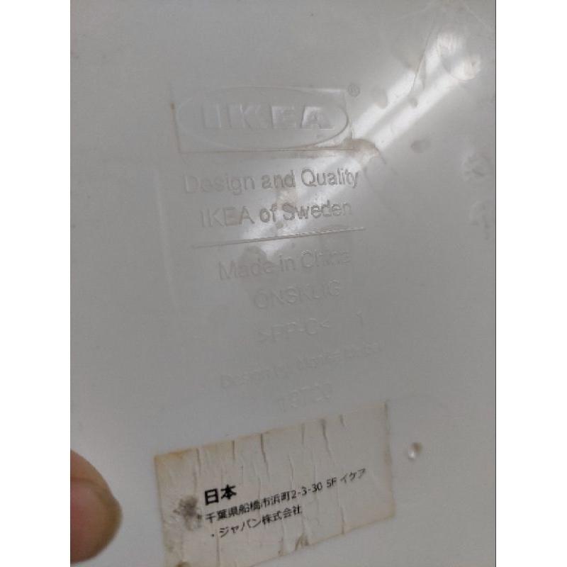 IKEA宜家家居 熱銷商品 ÖNSKLIG 單垃圾桶白色帶蓋-細節圖2